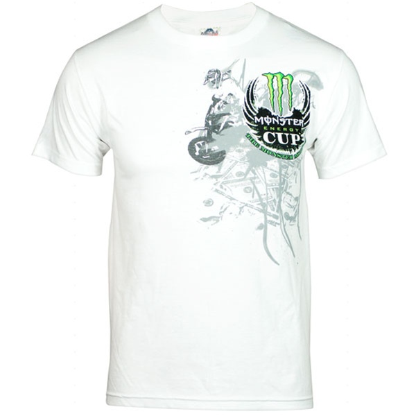 Monster Energy Cup White Event Tee